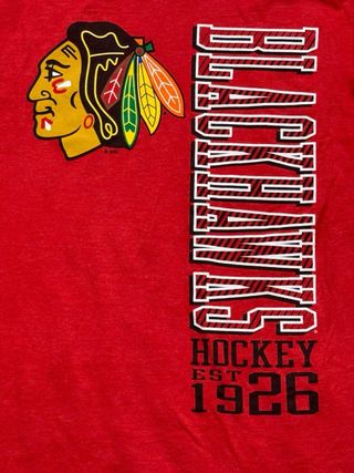T-shirt Chicago Blackhawks Hockey 1926 NHL M