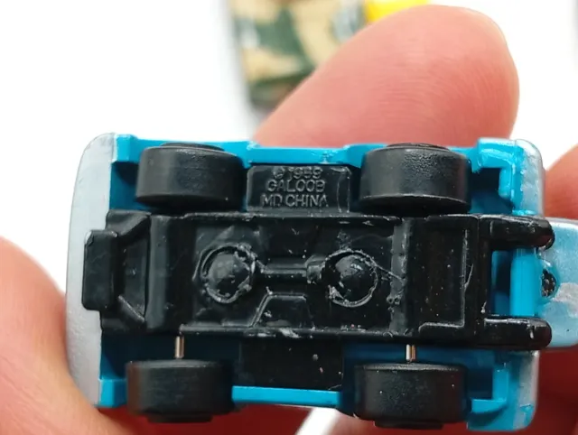 Micromachine 1989 Galoob Auto Blu