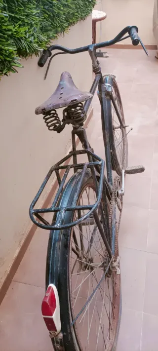 Bicicleta Antigua Negra GAC de varillas