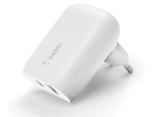 Cargador Belkin BoostCharge de pared con USB A y C