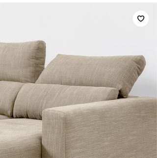 Sofá Cama Ikea Beige Tela