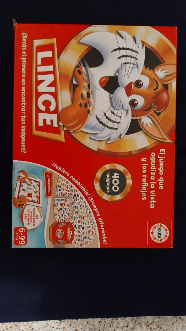 Juego Lince Educa 400 imágenes