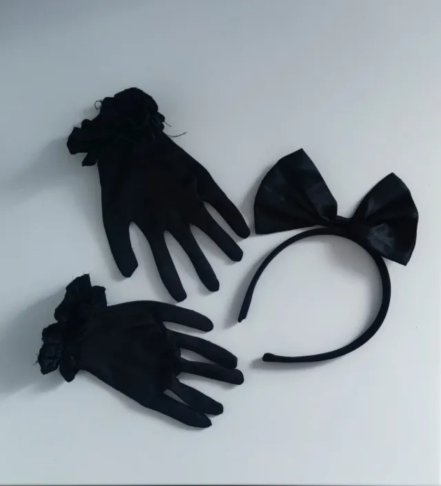 Disfraz Harlequin niña T.140, peluca Gratis