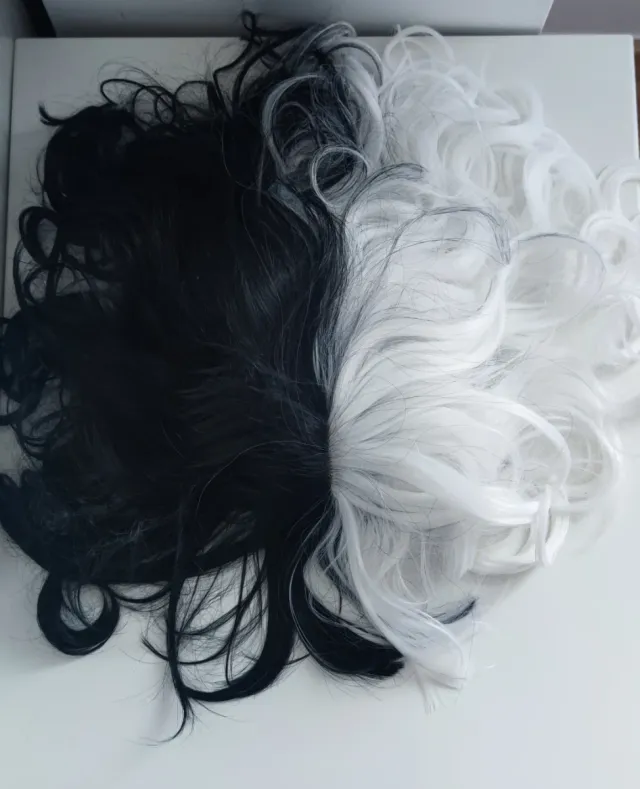 Disfraz Harlequin niña T.140, peluca Gratis