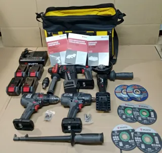 Combo máquinas batería Wurth 18v motor brushless