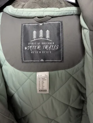 Abrigo Decathlon Verde mujer -20 grados