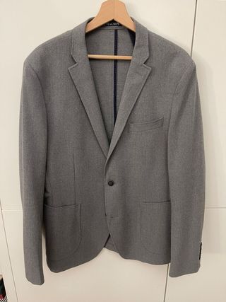 Americana Macson Gris Talla 52 Nueva