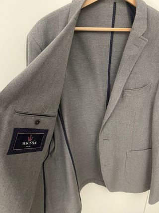 Americana Macson Gris Talla 52 Nueva