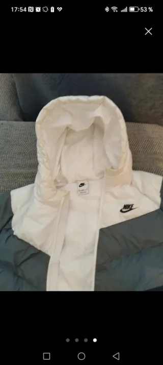 Chaqueta Nike Niña/o Verde y Blanca