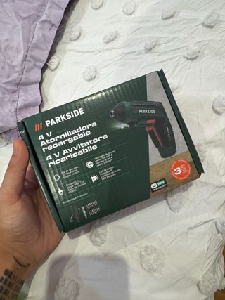Atornilladora Parkside 4V Recargable