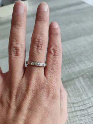 Anillo Plata 1ª Ley.