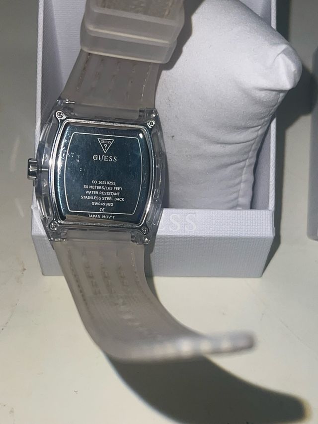 Reloj Guess Transparente Multicolor