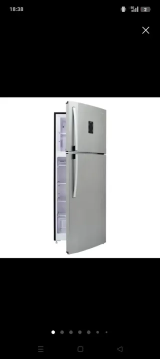 Frigorífico color gris