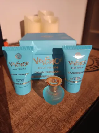 Miniaturas Versace Dylan Turquoise Set