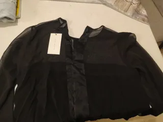 Camisa Zara Negra Talla XL
