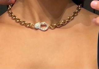 Collana Stroili oro con chiusura brillante+scatola
