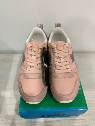 Diadora Camaro WN Scarpe Rosa Viola Taglia 36,5