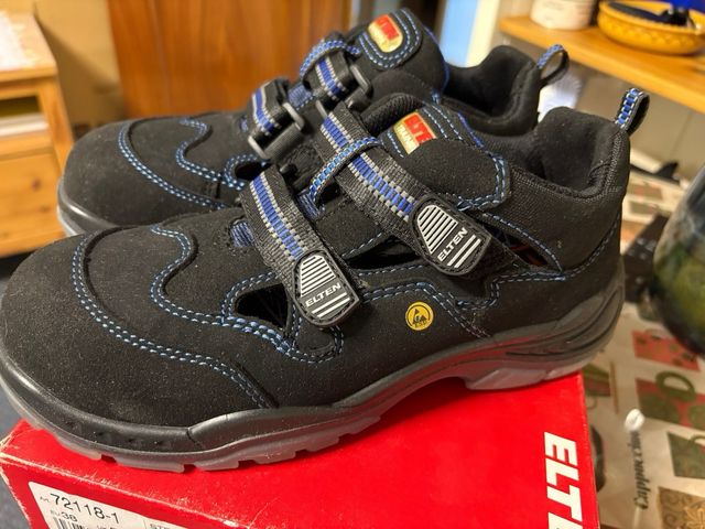 Zapatos de Seguridad Elten S1 Negros