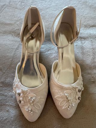 Zapatos de Novia Blancos