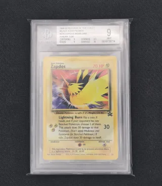 Carta Pokemon Zapdos 23 BGS 9 Black Star Promos