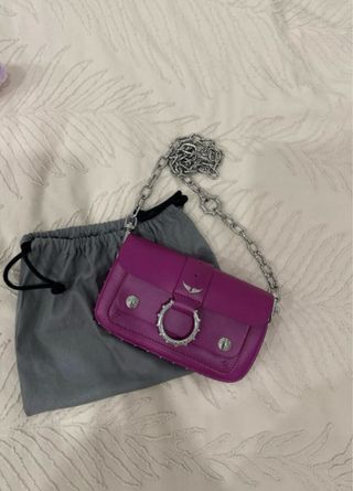 Bolso original Zadig & Voltaire Kate Rosa/Morado