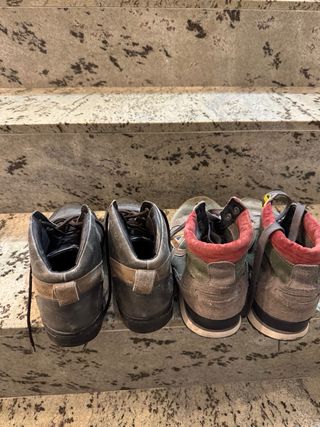 2 Pares Botines Armani Jeans Talla 43