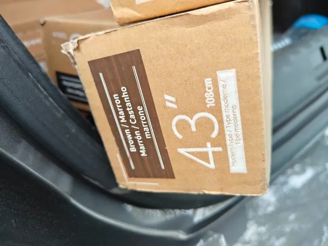 Marco Samsung Frame 43 Marrón