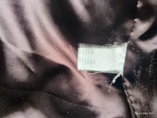 Cazadora de piel marrón mujer