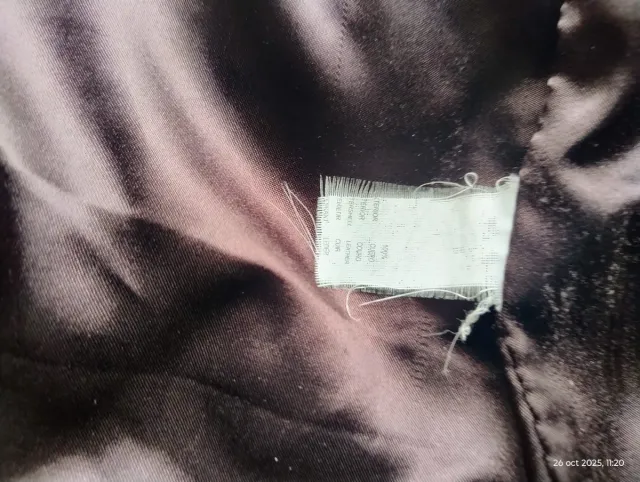 Cazadora de piel marrón mujer