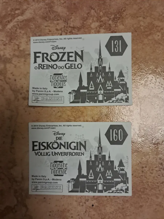 Cromos Frozen 2014