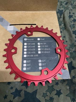 Plato BCD 96mm 32T Rojo