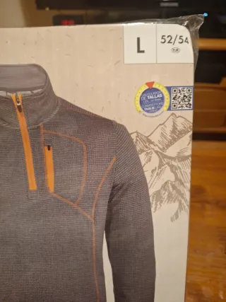 Camiseta termica caballero talla L