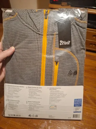 Camiseta termica caballero talla L