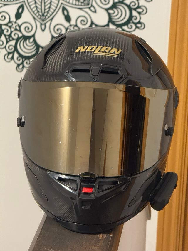 Casco Nolan X-804 RS con cardo spirit HD