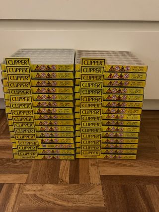 30 Scatole di Accendini Clipper
