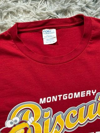 T-shirt “Montgomery Biscuits Baseball” - rosso - L