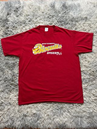 T-shirt “Montgomery Biscuits Baseball” - rosso - L