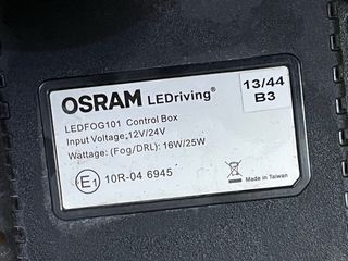 Osram LEDriving FOG 101 Luci Diurne/Fendinebbia