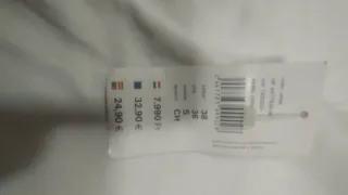 Camisón de algodón blanco