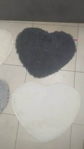 Tappeti a forma di cuore