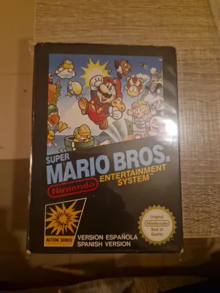 Super Mario Bros. Nintendo NES Caja Español