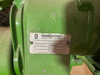 Bomba de agua  rovatti t140e