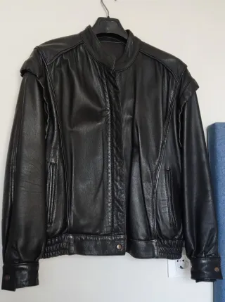 Cazadora piel auténtica