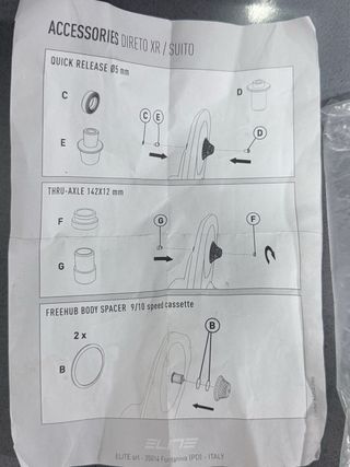 Rodillo Elite Suito - Bicicleta