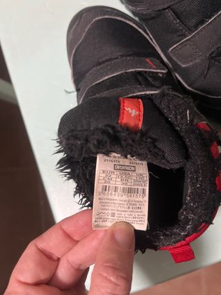 Botas de Nieve Decathlon unisex Talla 32
