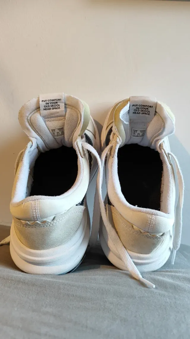 Zapatillas Vans Old Skool Beige/Blanco