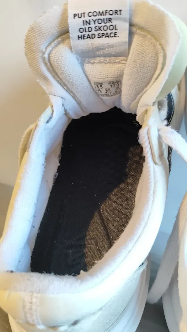 Zapatillas Vans Old Skool Beige/Blanco