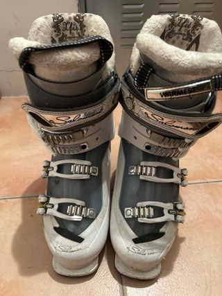 Botas Esquí Mujer Salomon Forradas Talla 38,5.