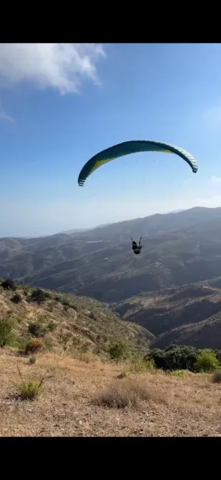 Parapente completo con bolsa de recogida rápida