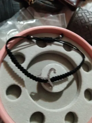 Pulsera Plata y Circonitas Y